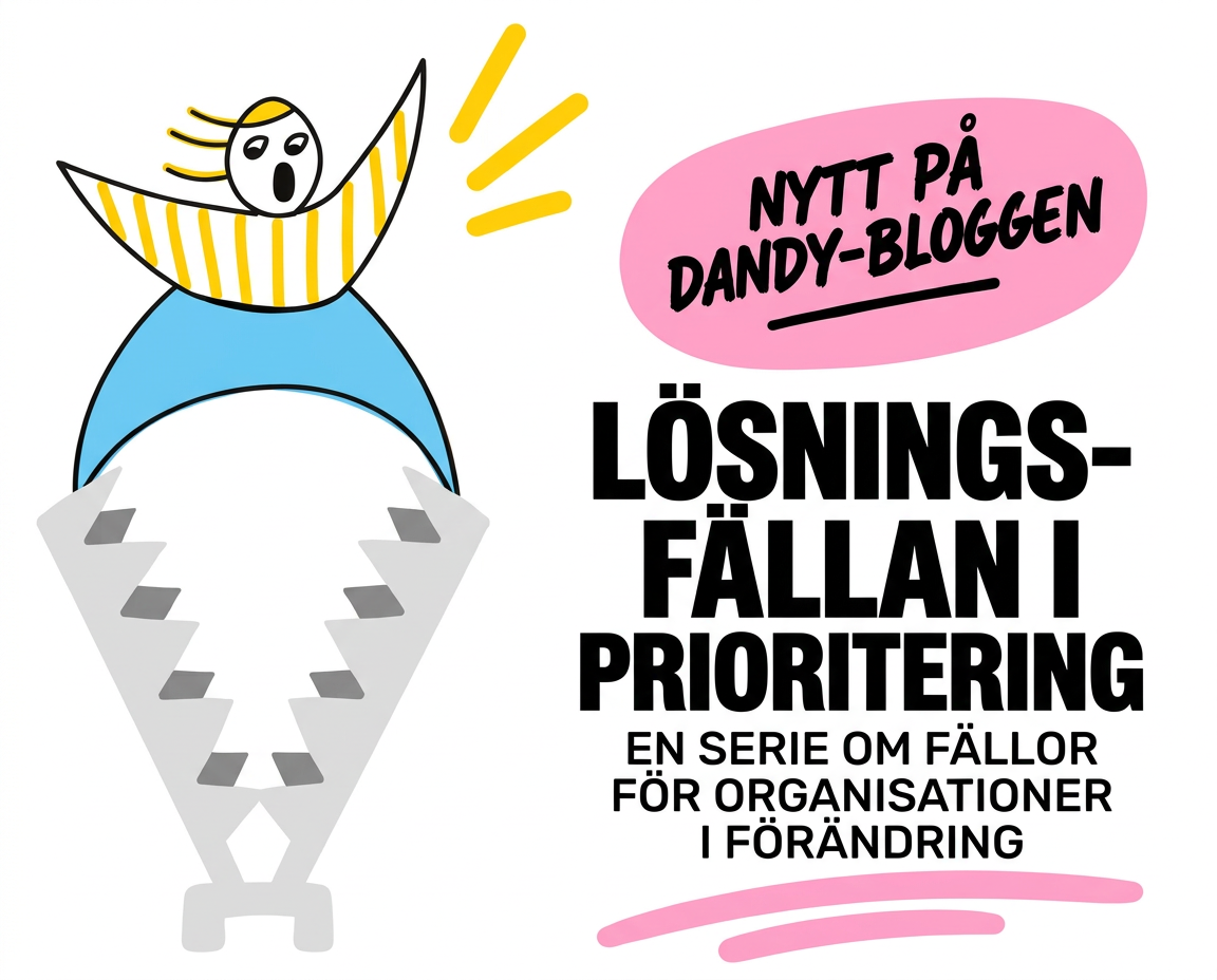 Affisch för artikeln Lösningsfällan i prioritering