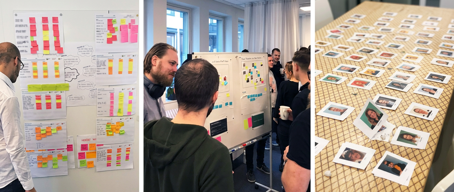 Avanzas team i arbete med den nya organisationen